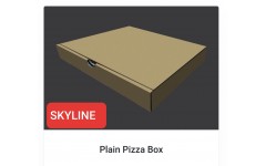 Plain Pizza Box 